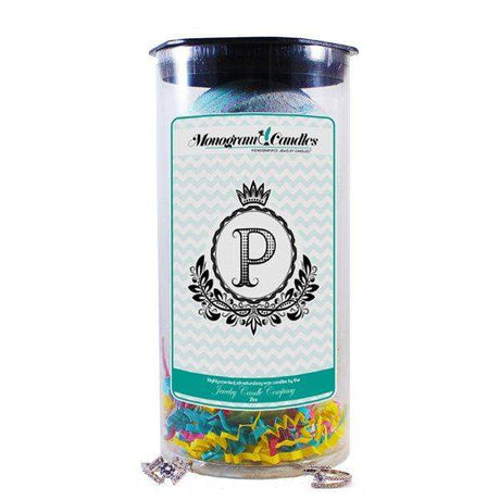 Letter P | Monogram Bath Bombs-Jewelry Bath Bombs-The Official Website of Jewelry Candles - Find Jewelry In Candles!