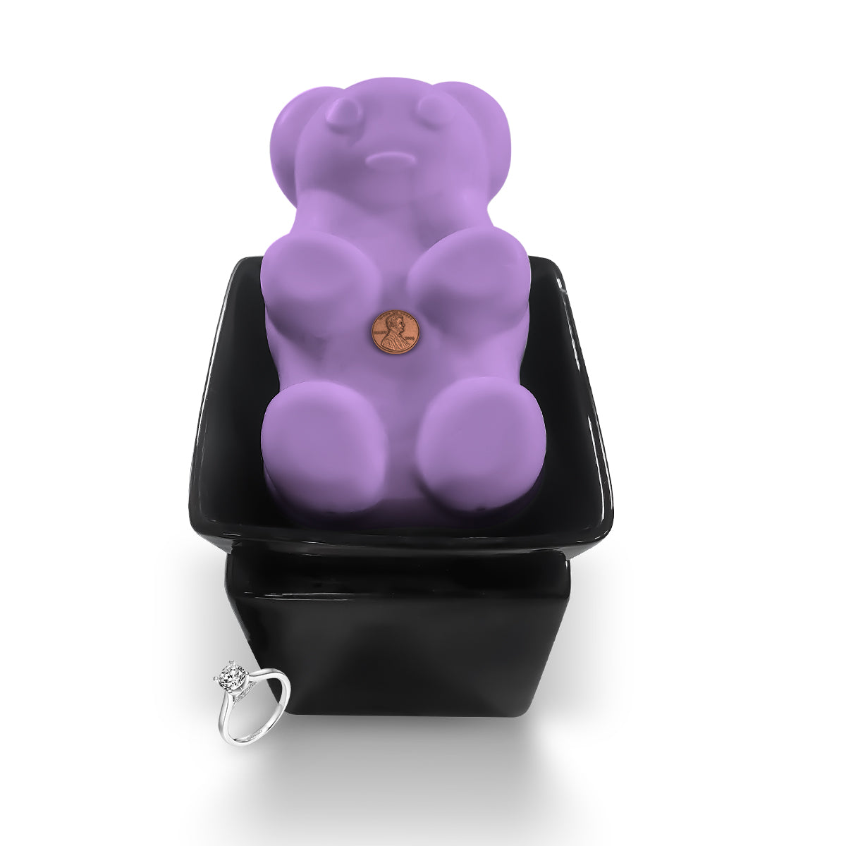 Lilac Bloom GIANT Jewelry Surprise Bear