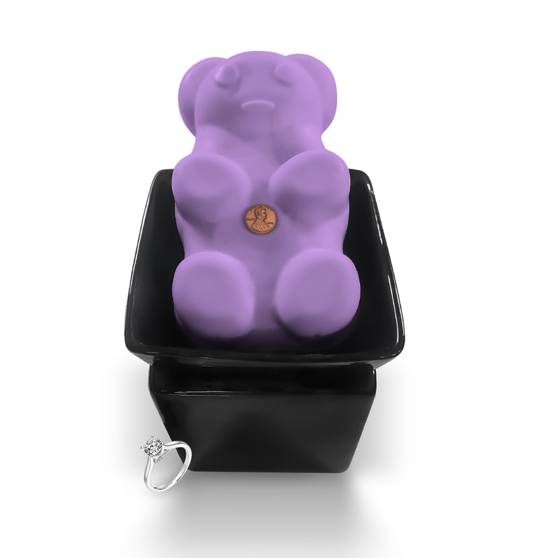 Lilac Bloom GIANT Jewelry Surprise Bear