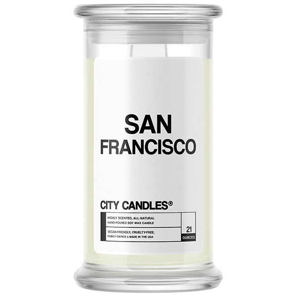 San Francisco City Candle