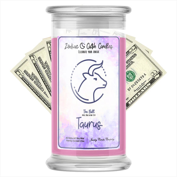 taurus zodiac cash candle