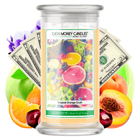 Tropical Orange Cash Money Candle