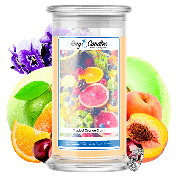 Tropical Orange Crush Ring Candle