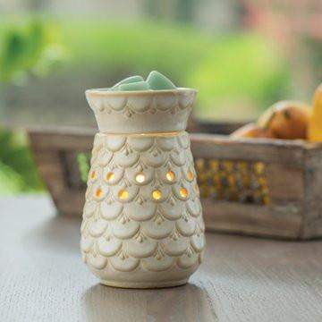 Jewelry Tart Warmer - Scalloped-Jewelry Tart Warmer-The Official Website of Jewelry Candles - Find Jewelry In Candles!