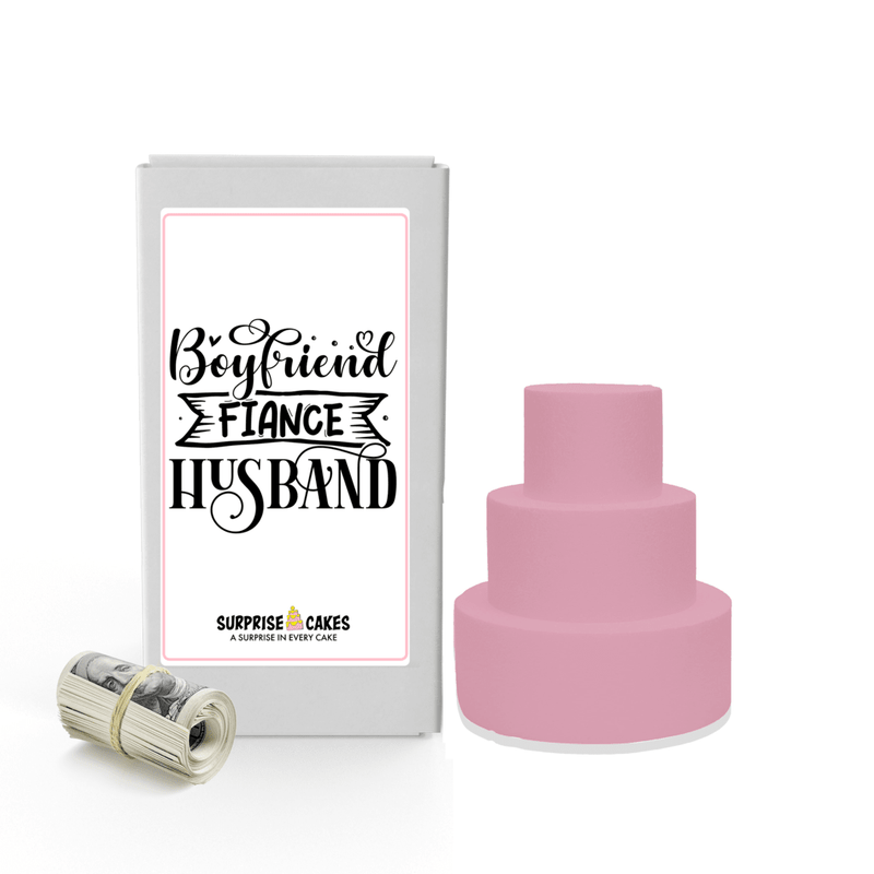 Boyfriend Fiancé Husband | Wedding Surprise Cash Cakes